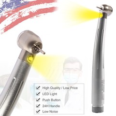 Dental Fiber Optic LED High Speed Handpiece 2H E-generator NSK Style Burr
