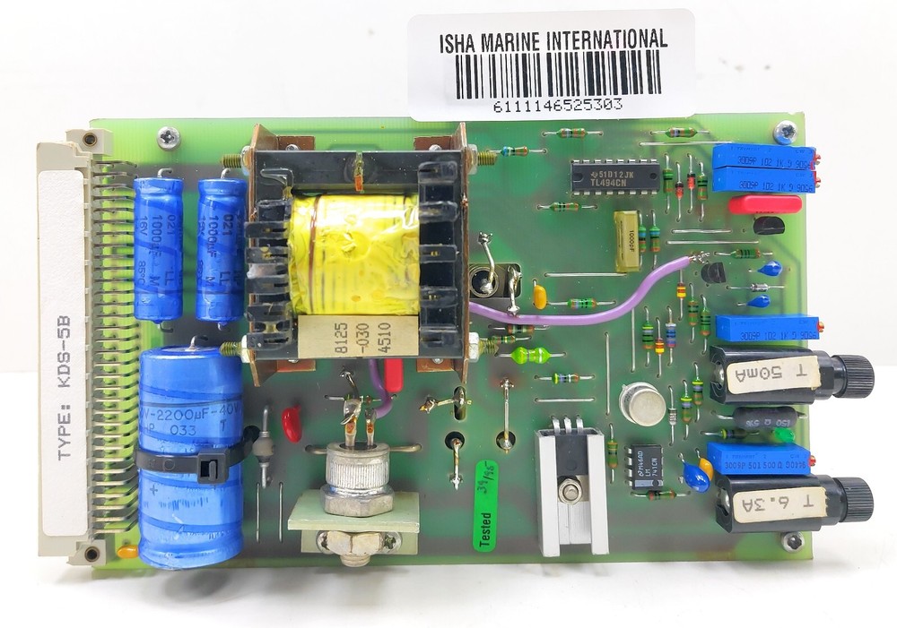 Kongsberg KDS-5B 7251-029.0003 811.27.001 5V Computer Power Supply Unit