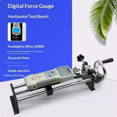 Horizontal Hand-Crank Tensile Tester Base Test Stand Laboratory Testing Machine