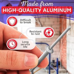 25 Pcs Aluminum Long Rivets 3/16 x 1-1/2 Large Dome Head Large, Metallic