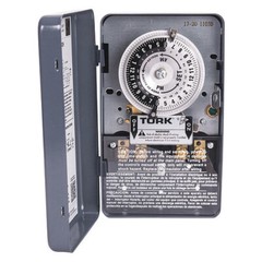 Tork 1103B Electromechanical Timer,120V,Dpst-No