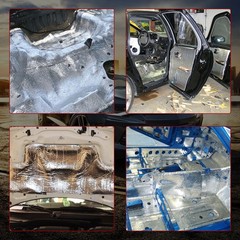 22sqft 80″×40″ Car&Home Interior Heat Sound Deadener Insulation Mat Easy to Cut
