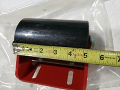 CNH case new holland ROLLER LOAD  Guide wheel bracket 3.5″dia x 5.25″ long   