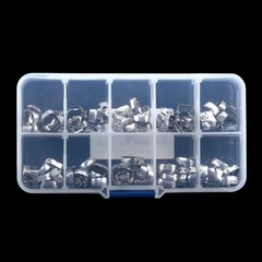 20 Sets Dental Orthodontic Band 1st Molar Roth 0.022 Buccal Tube U/1 L/1 35#-39+