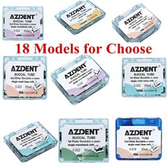 Dental Ortho Buccal Tube Mesh Base/ Monoblock Roth /MBT 022 /018 1st/2nd AZDENT