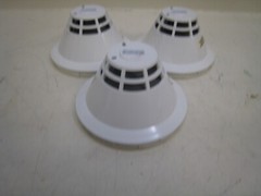 Lot Of 3 EST SIGA-PS Edwards Intelligent Photoelectric Smoke Detector