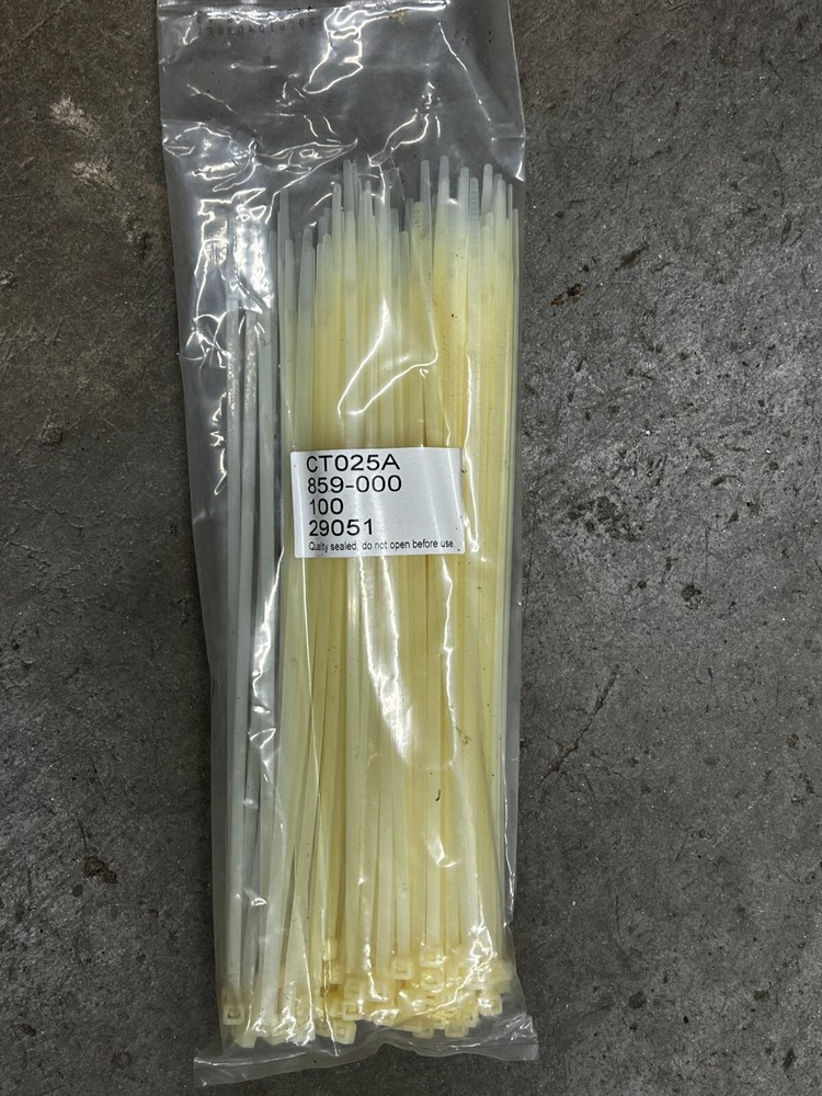 Essentra Cable Ties 11 7/8″ 50lb Natural, 100 Per Pack x 3 (300 ties per order).