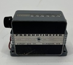 Durant Productimeter Industrial 6 Digit Counter Model 6Y-1–MF 115V (6258)