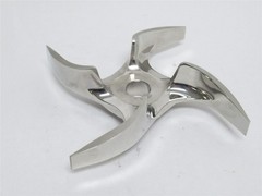 241058 New-No Box; Metalquimia 6503081 Impellor; SS;. 4-Blade; 1″ID x 8″OD