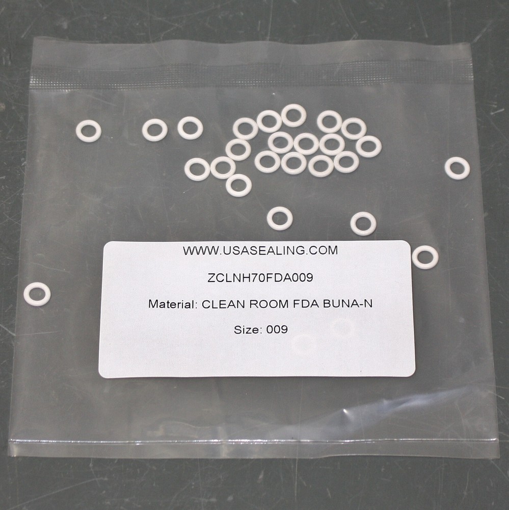 (25) USA Sealing BUNA-N O-Rings ZCLNH70FDA009, Dash 009, 11/32″ x 7/32″ x 1/16″