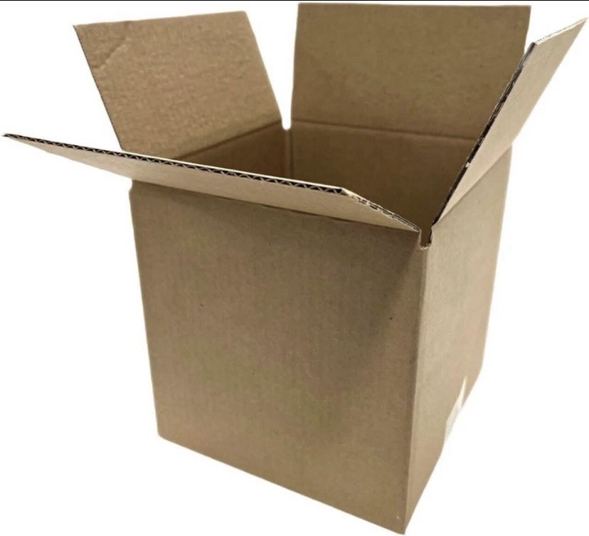 Supply Hut 7x7x7 Corrugated Cardboard Boxes – 100 Count