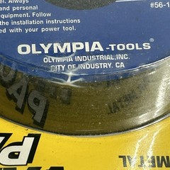 Olympia Tools 56-280 4″ Abrasive Cut Off Wheels for Cutting Metal 10pc Pack