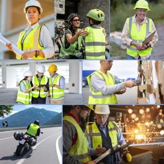 High Visibility Reflective Safety Vest for Men Women Work Construction Vest