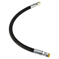 18″/24″/36″ – 3/8″ Hydraulic Hose #6 JIC Female Straight Swivel Fittings