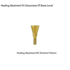 Dental Healing Abutment Cover Screw fits ITI Straumann BL/BLT NC Ø3.6/4.8mm Dia