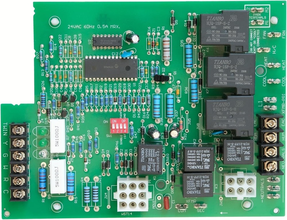 Furnace Control Board for Rheem Ruud R62-24084-82, 62-24084-02, 1012-920A MORE