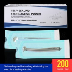 Self Seal Sterilization Pouches – Autoclave Sterilizer Bags 3.5×10 Tattoo