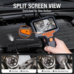 Inspection Camera Dual Lens Inspection Camera w/ Light NTS430 Teslong Borescope