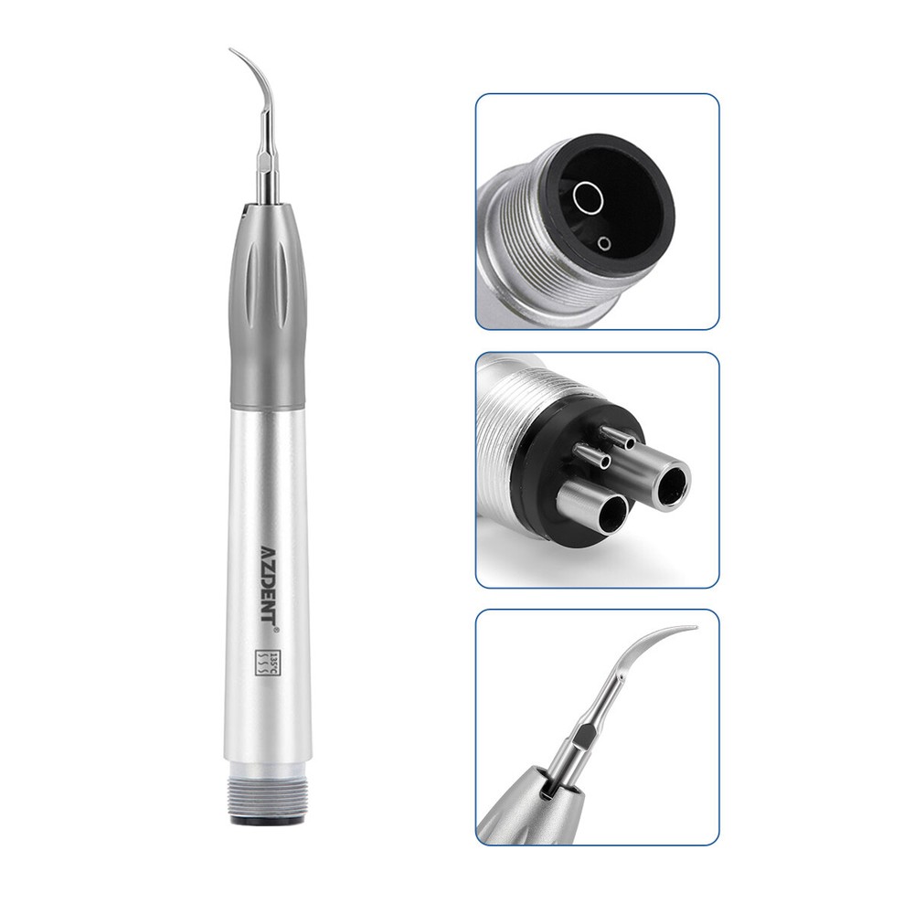 Dental pieza de Mano de Escalador de Aire Sónico+G1, G2, G4 Puntas 4