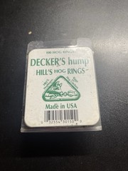 Decker Manufacturing Company, Decker’s Hump Hill’s No.3 Hog Rings,100 Count (B3)