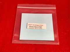 ZnS(Ag) over Thin Film Polyester 3×3″ Alpha Radiation Detection Spinthariscope