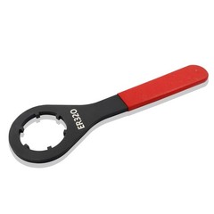 ER32 Collet Chuck Clamping Nut Wrench Spanner with Red Non-slip Handle