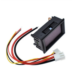 Mini Digital Voltmeter 4 Bits Ammeter DC 200V 10A Car LED Disp Panel Volt Tester