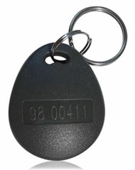 200 RFID Proximity Key Fobs 26 Bit Wiegand H10301 Keyless 125 kHZ–Thick, Grey