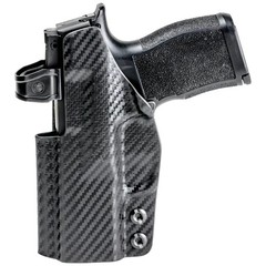 Rounded IWB Holster Fits: Glock 43 43X Holster – RH – Carbon Fiber Black Kyde…