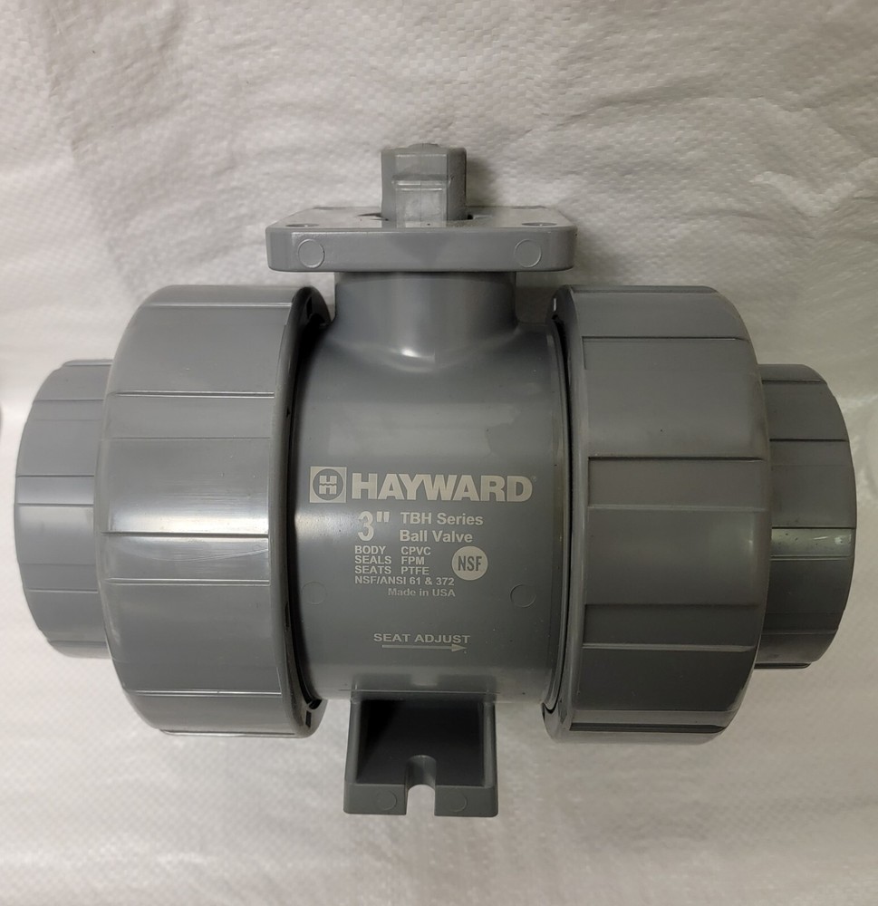 HAYWARD 3″ CPVC TBH SERIES,SOC END,EPMD SEAL BALL VALVE 2106101425