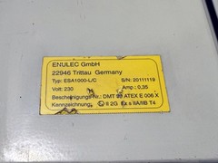 ENULEC ESA1000-LC Electrostatic Assist System ESA 1000 230V 1 pcs #BD/2#