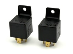 2 Pack Bosch 12V 20/30A RELAY 0 332 209 150 5-Pin Single -Made In Germany-