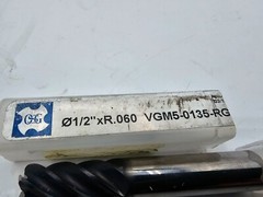 OSG Corner Radius End Mill 1/2″x.060″ Radius 5FL Solid Carbide VGM5-0135-RG