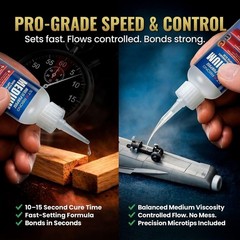 Starbond 2 oz. Multi-Purpose Medium – Super Glue (Premium Cyanoacrylate CA Glue)