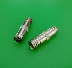 (2 PCS) PAL Female w/Attached Crimp Ring for RG6/U Cable – USA Seller