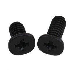 Big Thin Flat Cross Head screw M2M2.5M3M4 Ni-plated/Black Zinc CM