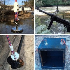 500Lb 227Kg Imanes De Pesca De Neodimio Super Potentes De Grado Magnetico