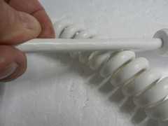 KORD KING HOSPITAL GRADE 3 PRONG COILED POWER CORD EXTENTION INDUSTRIAL 5-15p