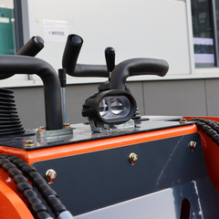 Mini Skid Steer 22HP Twin cylinder Tracked Loader with Attachment Rotarydri