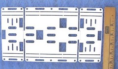 100 Retrofit Kit Brackets 8′ 2 Bulb T12 Light Strip Conversion To T8 4′ Tube LED