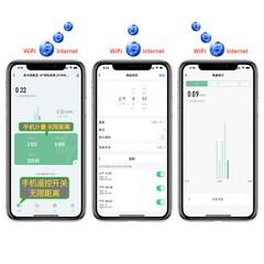 AC110V 220V Smart Life Din Rail WIFI Smart Energy Meter Timer Power 100A 50/60Hz