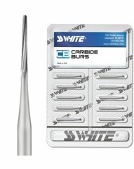 SS White 13168 Friction Grip FG #169L Long Taper Fissure Carbide Burs 100/PK