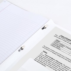 Five Star 2-Pocket Folder, Plastic Folder with 1 Count (Pack of 1), White