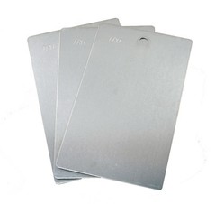 Blank Aluminum Panels for Paint and Powder Coat – 3 x 5 Inch
