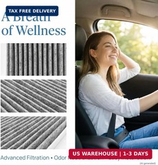 Cabin & Engine Air Filter for MDX (2016-2020) PASSPORT (2019-2023) PILOT (2016-2
