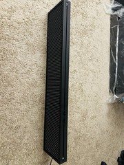 Programmable LED Scrolling Illuminated Sign Panel, Multicolor Display, Black