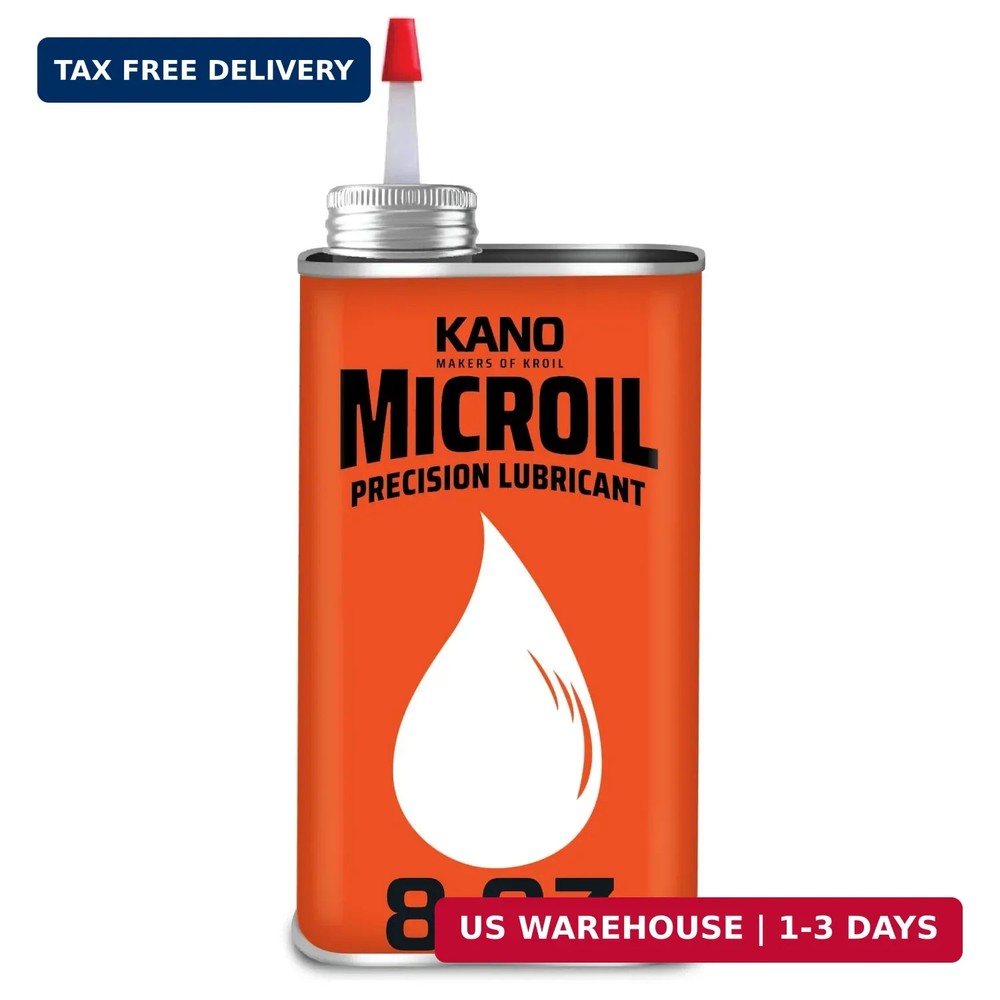 Kroil Microil Precision Lubricant – Low Viscosity Drip Oil – Anti-Rust Lubricant