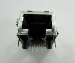 Lot 10 Amp Modular Connector Jacks 8p8c RJ45 Ethernet 90 Angle EMI Shielded Cat3