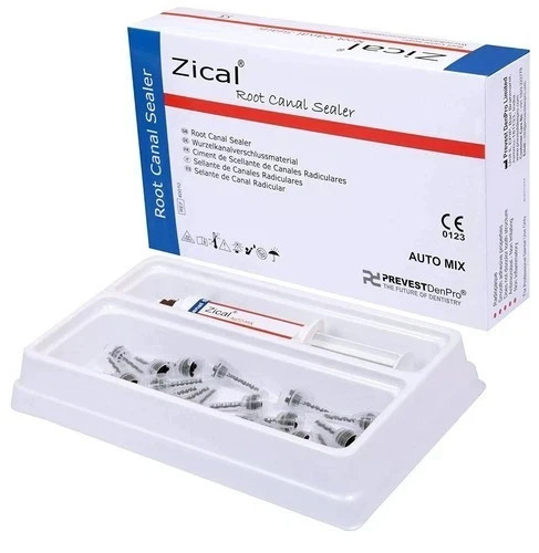 PREVEST DENPRO ZICAL Antibacterial ZOE Root Canal Sealant Automix Dual Cartridge