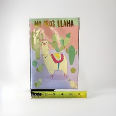 Crown Jewelz No Prob Llama Notebook Journal – 5.5” x 8” – New
